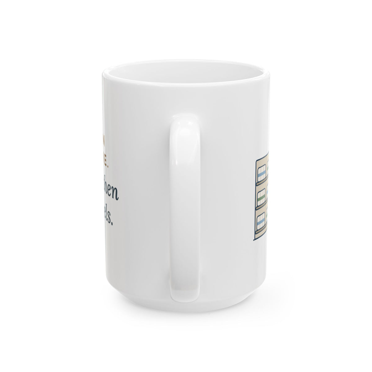 Large Retail Clinic Nurse Mug 15oz - Clinic in Aisle Nine. Strep Test, Then Paper Towels.