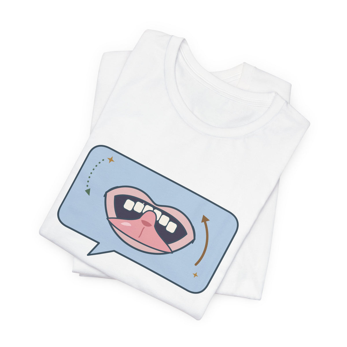 Speech Language Pathologist T-Shirt - Tongue Tip Up, Try Again SLP Gift Tee