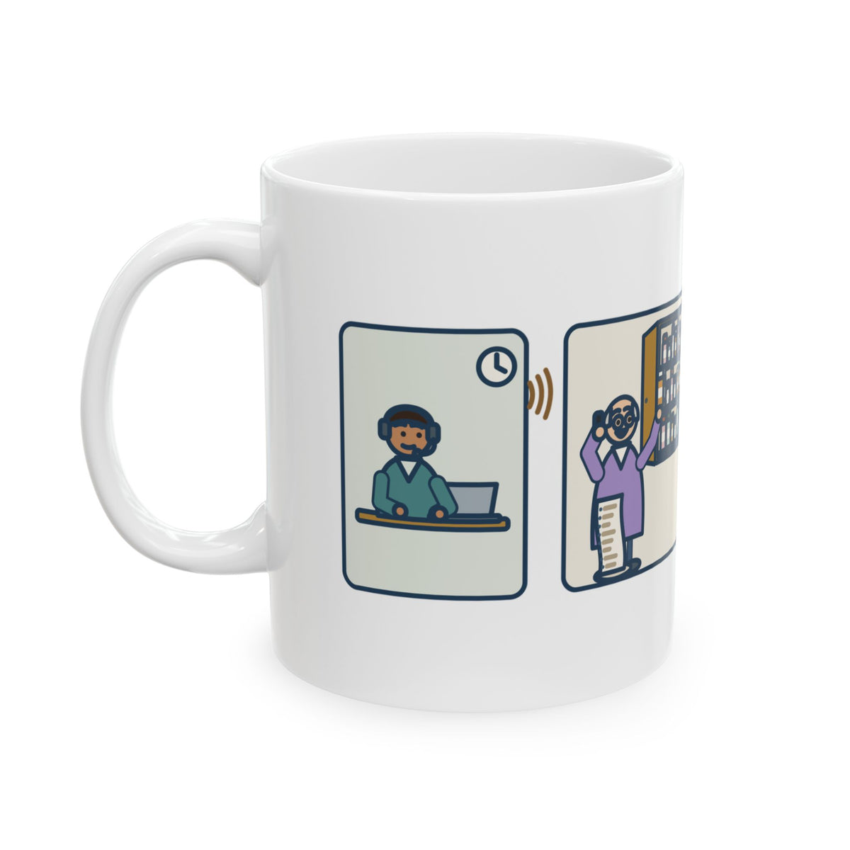 Pre-Admission Testing Nurse Mug - Pre-Op Phone Call, Every Vitamin in the Cabinet 11oz Mug