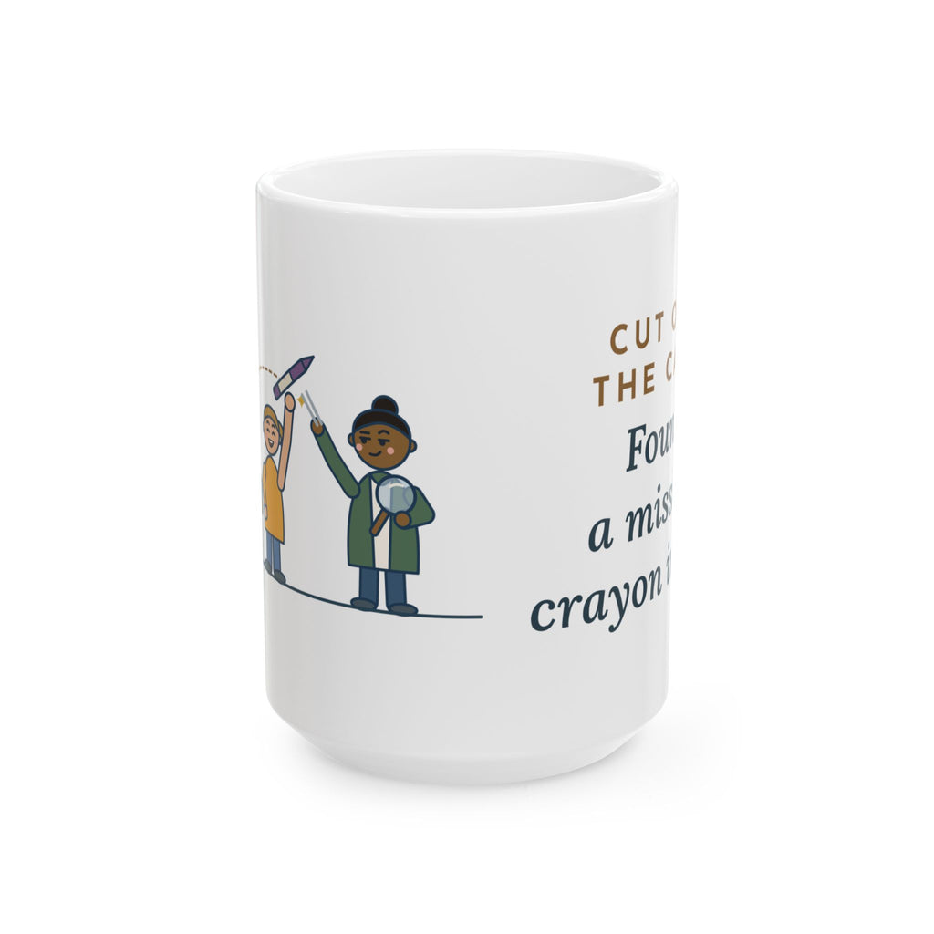 Large 15oz Cast Clinic Nurse Mug - Crayon Found in the Cast Ortho Nurse Gift