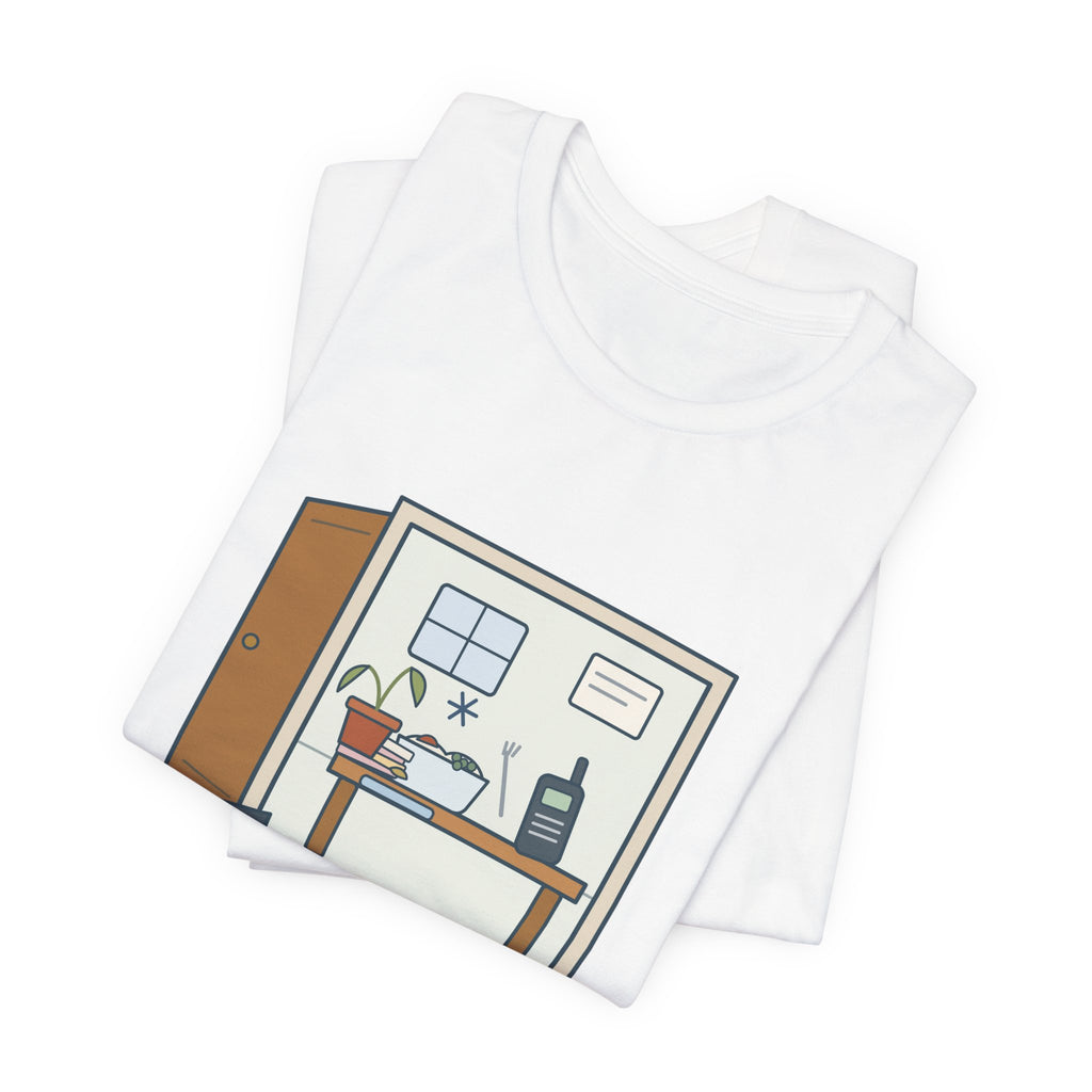 School Principal T-Shirt - My Door Is Open. My Lunch Is Cold. Funny Administrator Tee