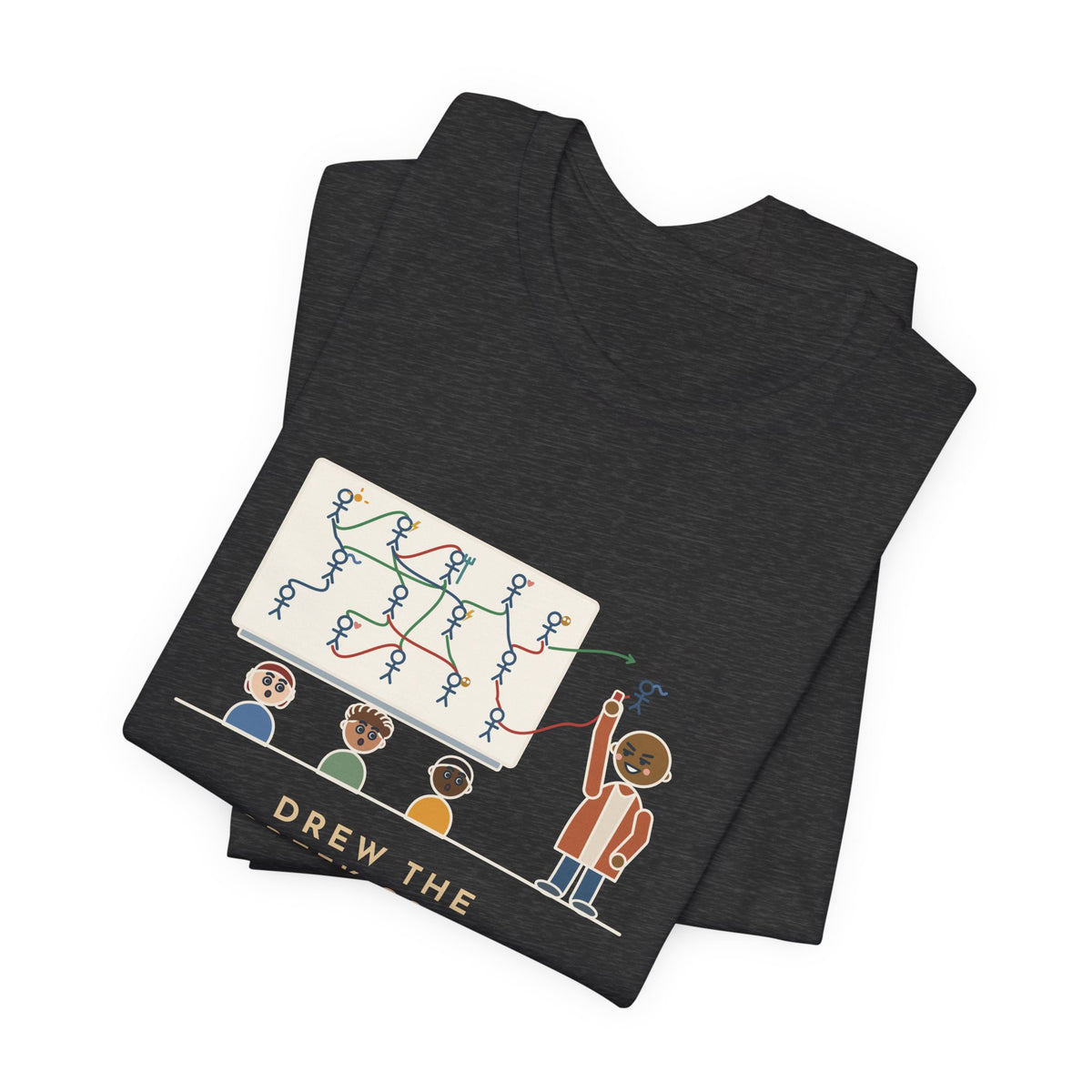 Mythology Teacher T-Shirt - Drew the Greek Gods' Family Tree, Ran Out of Whiteboard Funny Tee