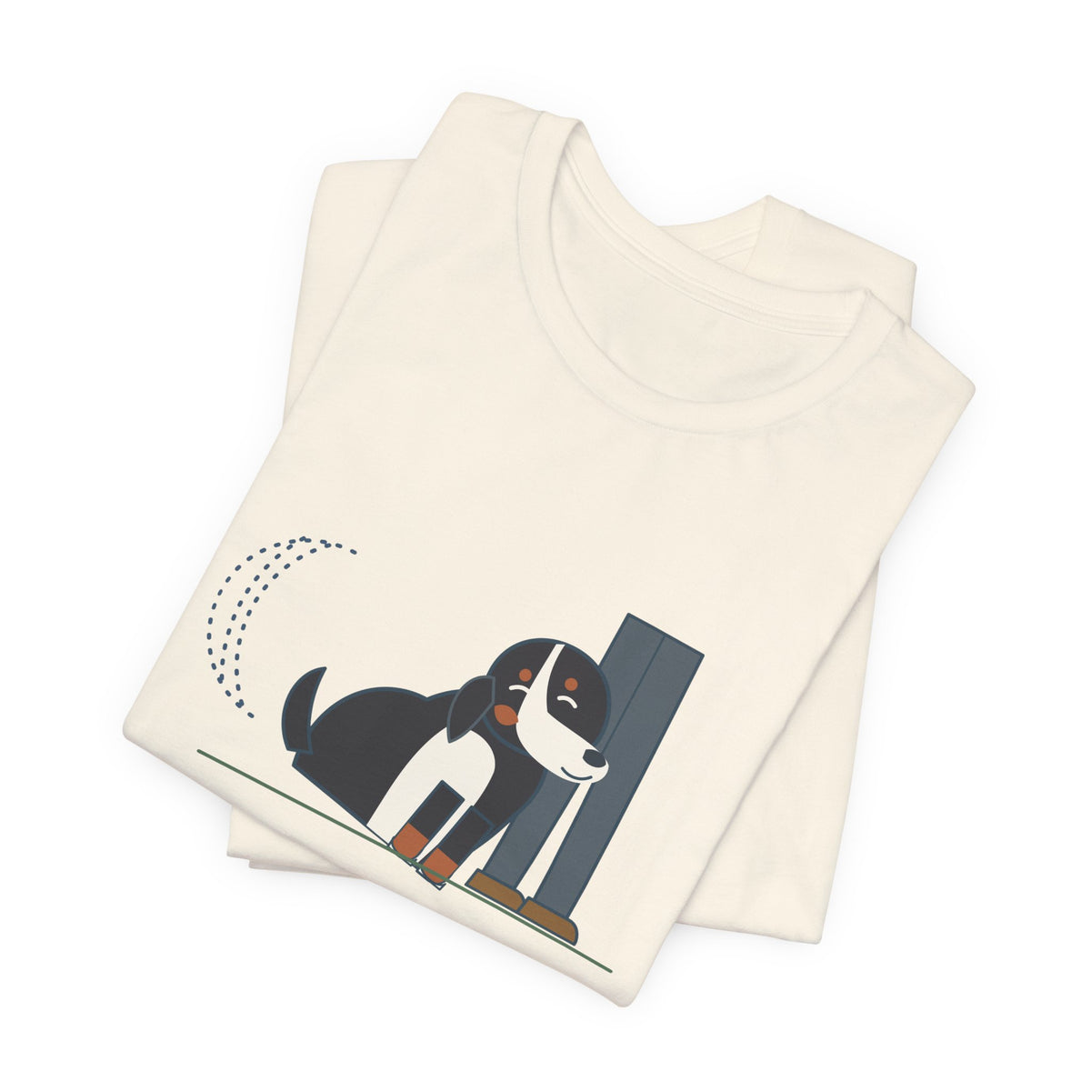 Bernese Mountain Dog T-Shirt - Lean Incoming Funny Berner Lean Tee