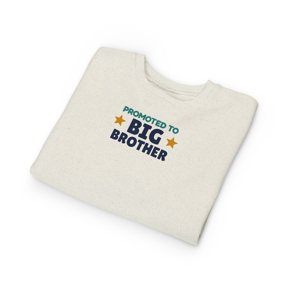 Promoted to Big Brother Toddler Sweatshirt, Sibling Reveal Crewneck