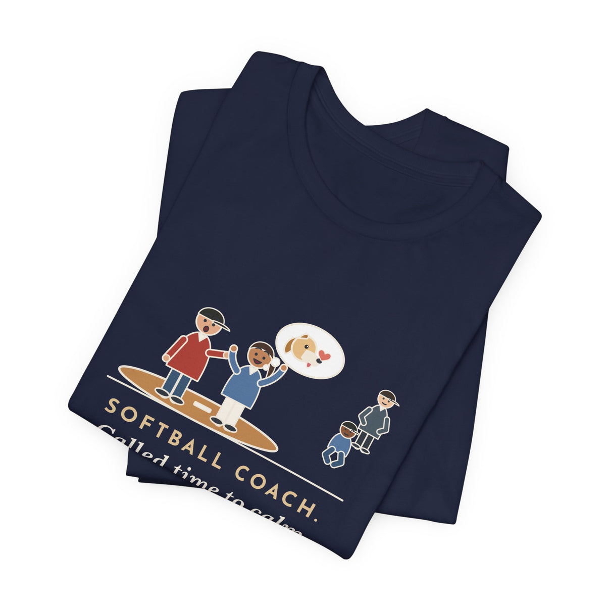 Funny Softball Coach T-Shirt, Called Time for a Mound Visit, Heard All About Her New Puppy, Mound Visit Tee