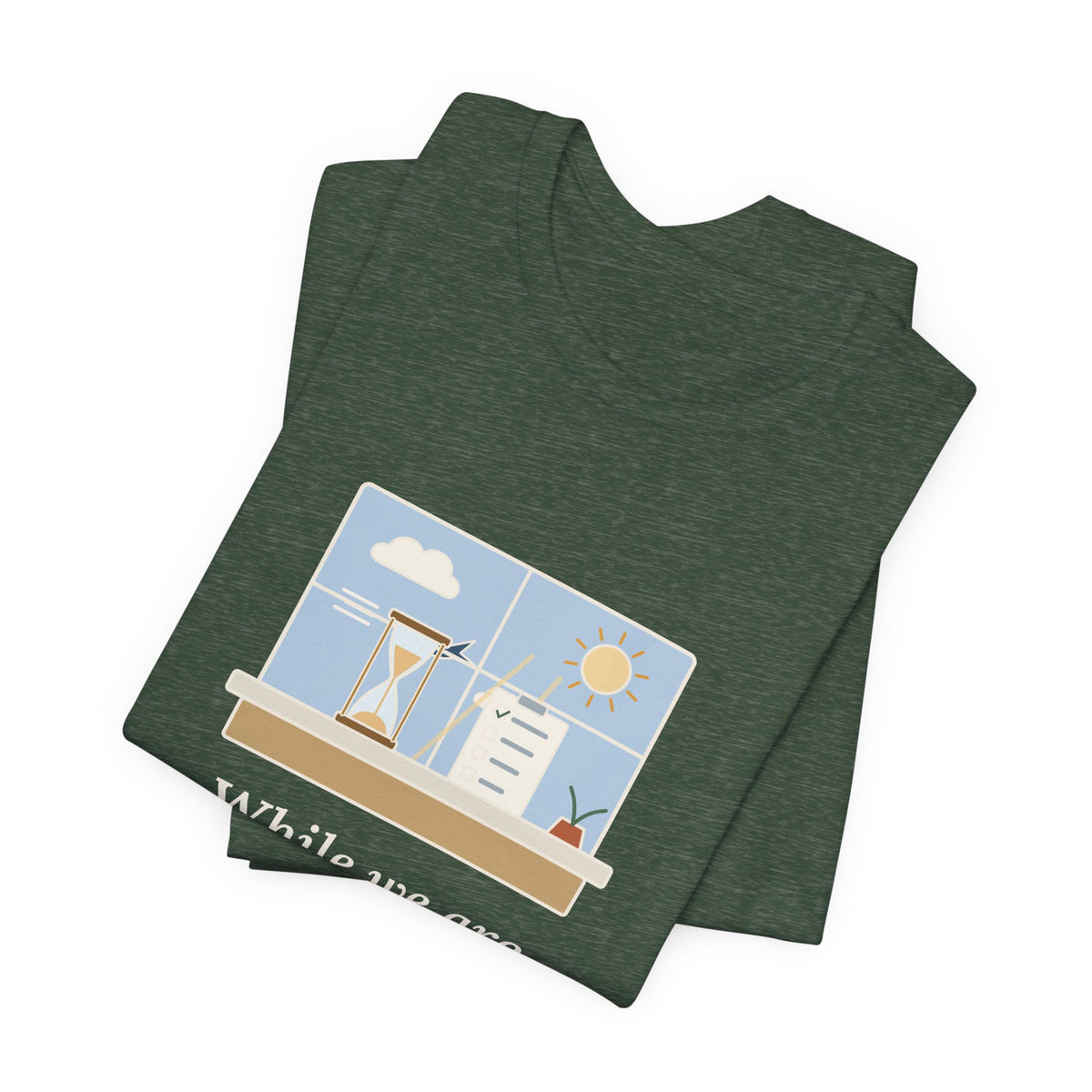 Seneca Quote T-Shirt, While We Are Postponing, Life Speeds By, Stoic Swift Past the Window Tee