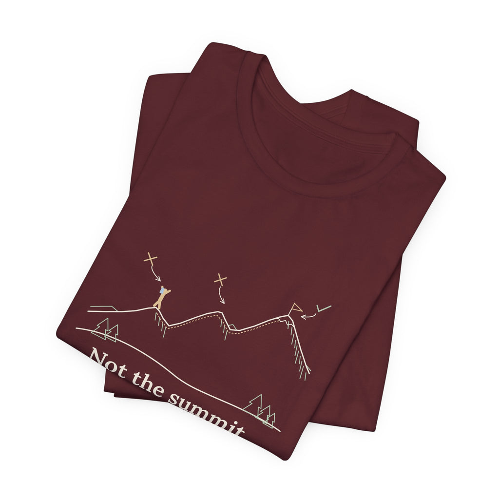 Colorado 14ers T-Shirt - Not the Summit. Not That One Either. Funny Hiking Tee