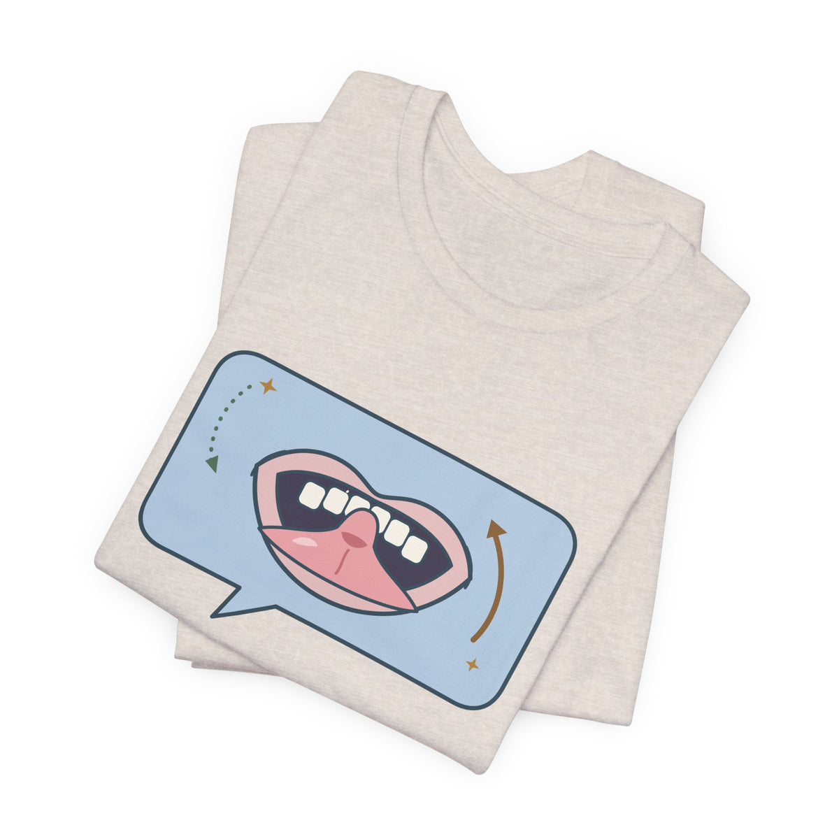 Speech Language Pathologist T-Shirt - Tongue Tip Up, Try Again SLP Gift Tee