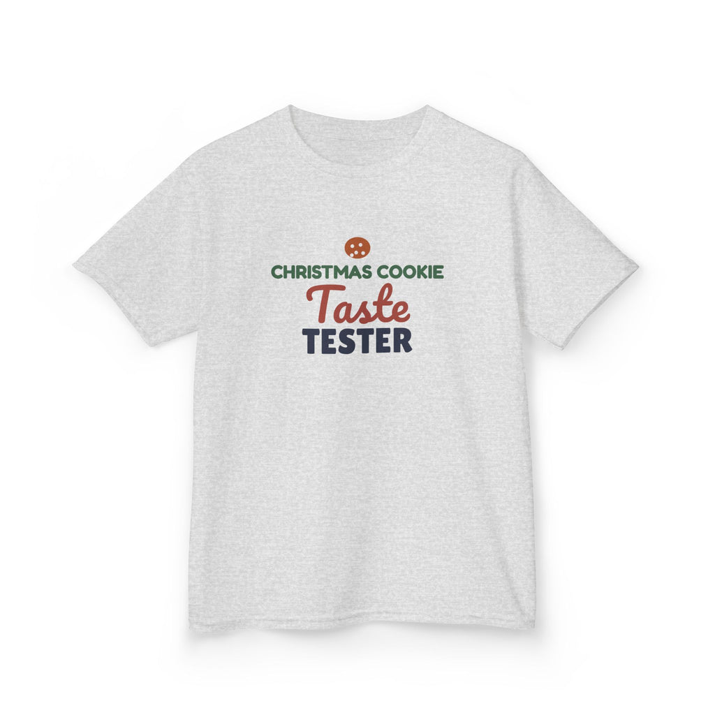 Christmas Cookie Taste Tester Youth T-Shirt, Holiday Baking Kids Tee