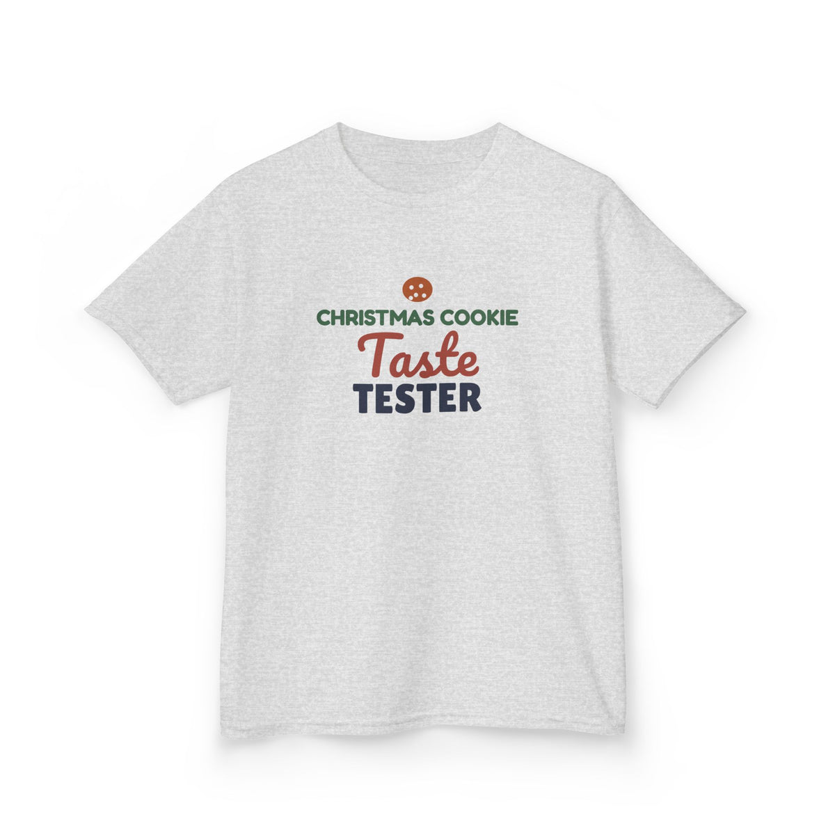 Christmas Cookie Taste Tester Youth T-Shirt, Holiday Baking Kids Tee
