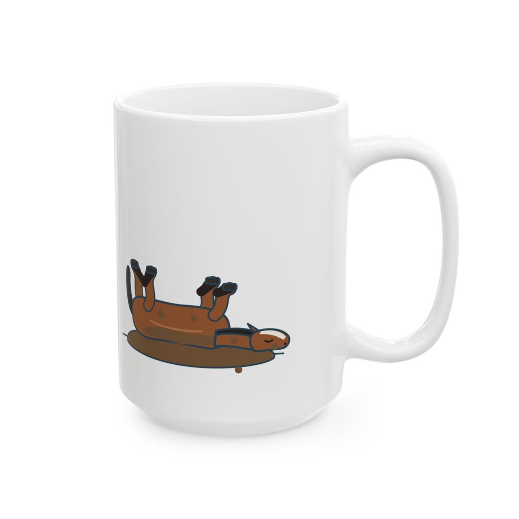 Large 15oz Horse Owner Mug - Every Bath Ends in a Mud Roll