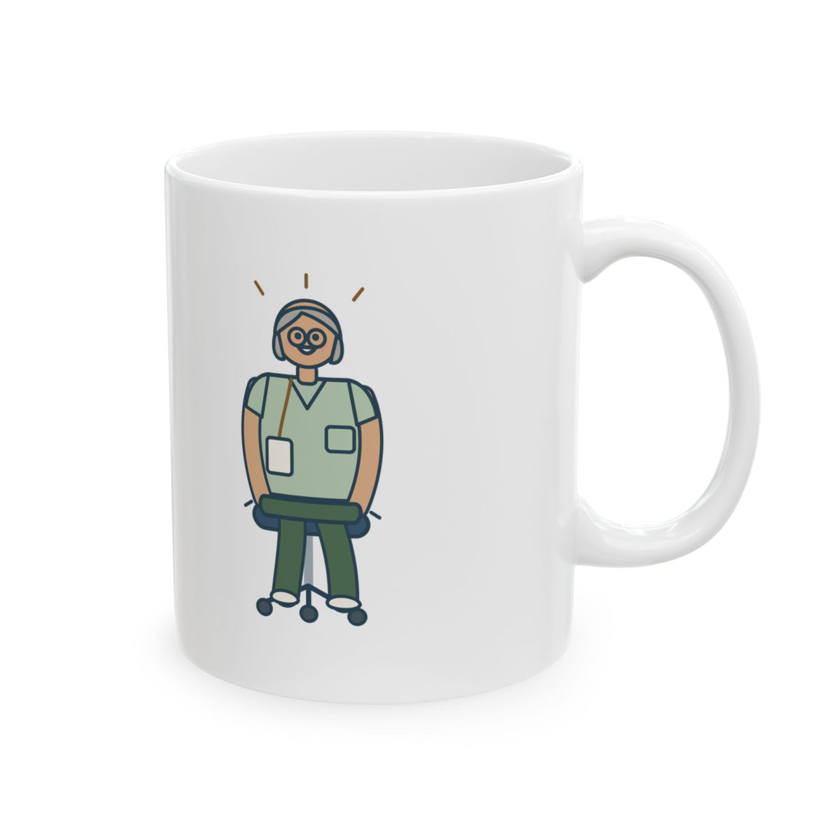 Nurse Preceptor Coffee Mug - Sitting on My Hands. You've Got This.