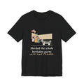 Swedish Vallhund T-Shirt - Herded the Whole Birthday Party Into One Corner