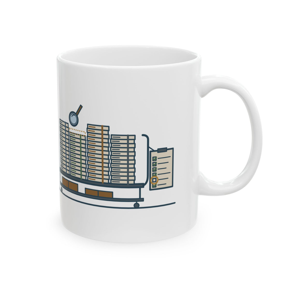 School Testing Coordinator Mug - Four Hundred Test Booklets, One Is Missing 11oz Mug