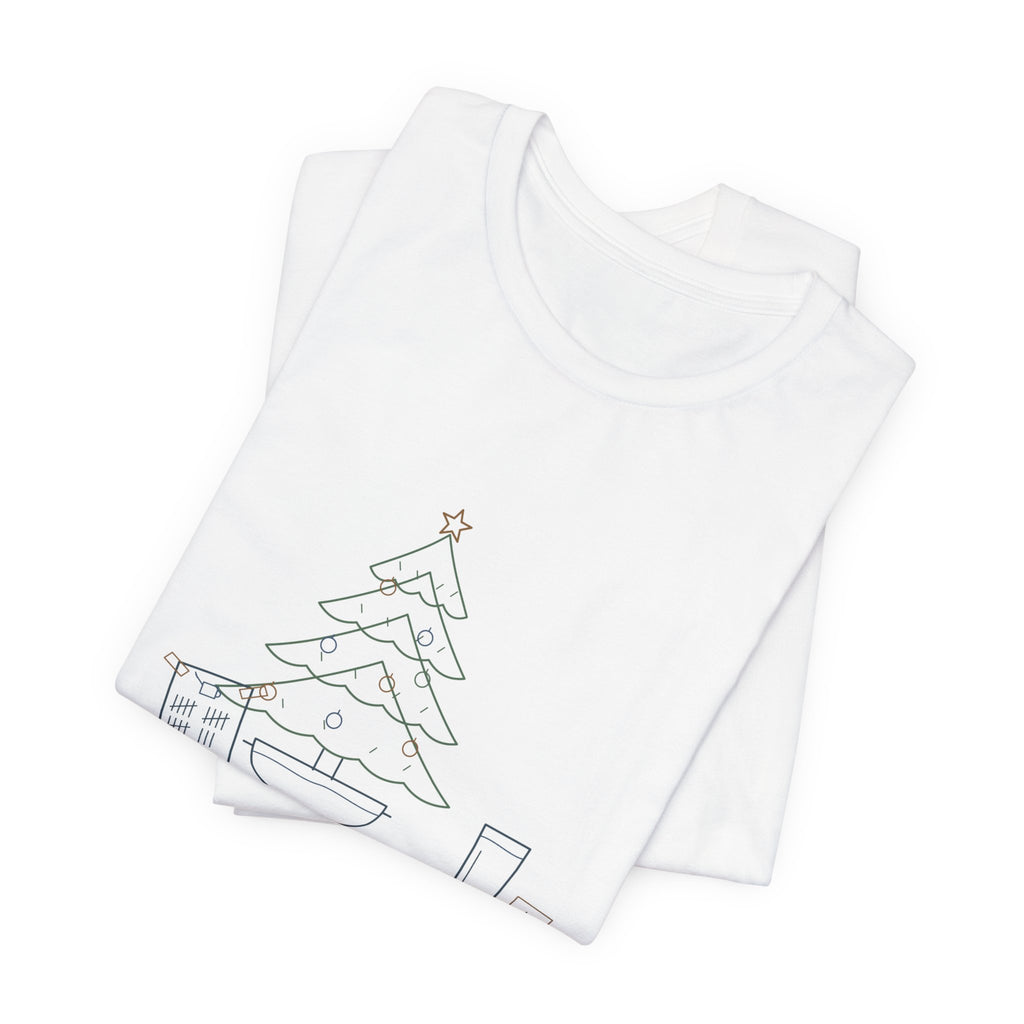 Christmas Tree T-Shirt - The Tree Drank More Water Than I Did Funny Holiday Tee