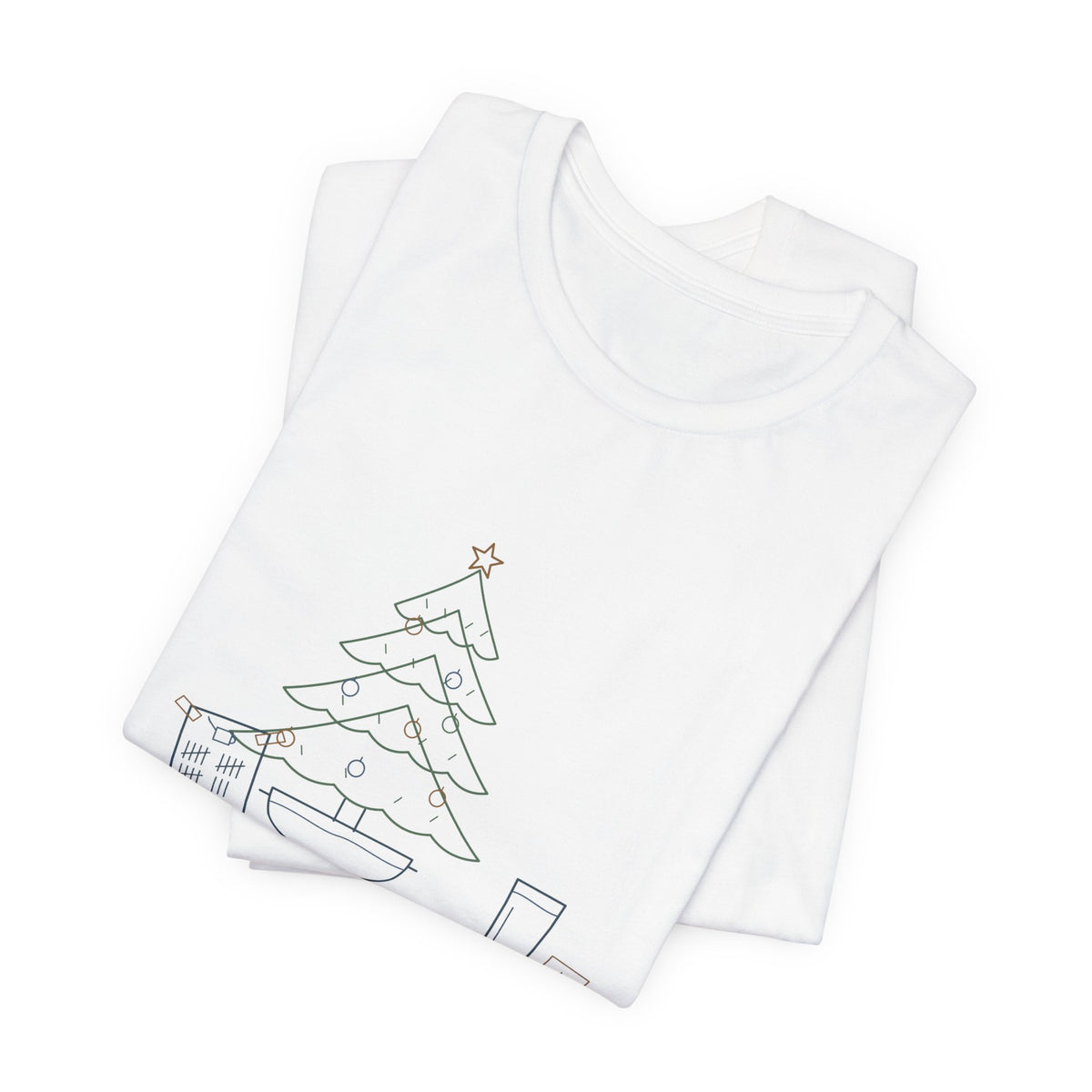 Christmas Tree T-Shirt - The Tree Drank More Water Than I Did Funny Holiday Tee