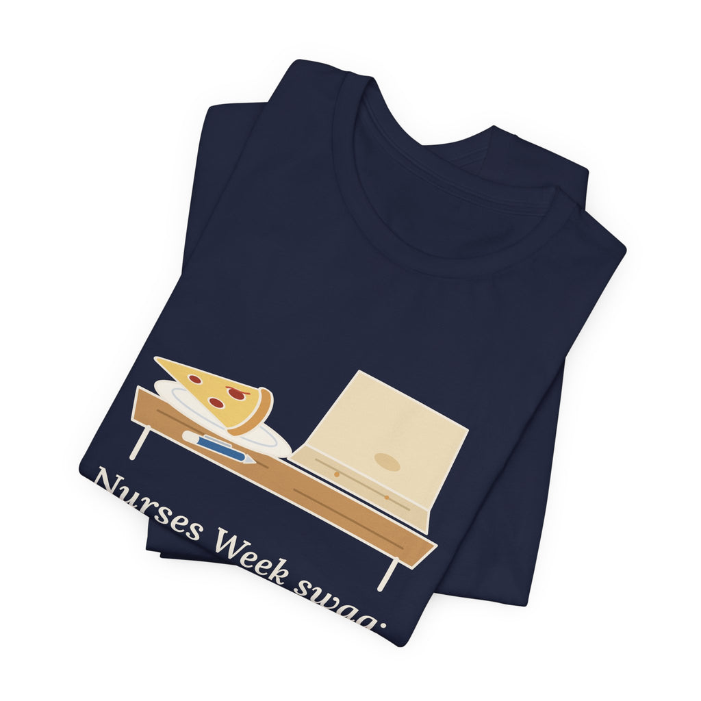 Nurses Week T-Shirt - Nurses Week Swag: One Pen, One Cold Slice. Funny Nurse Tee