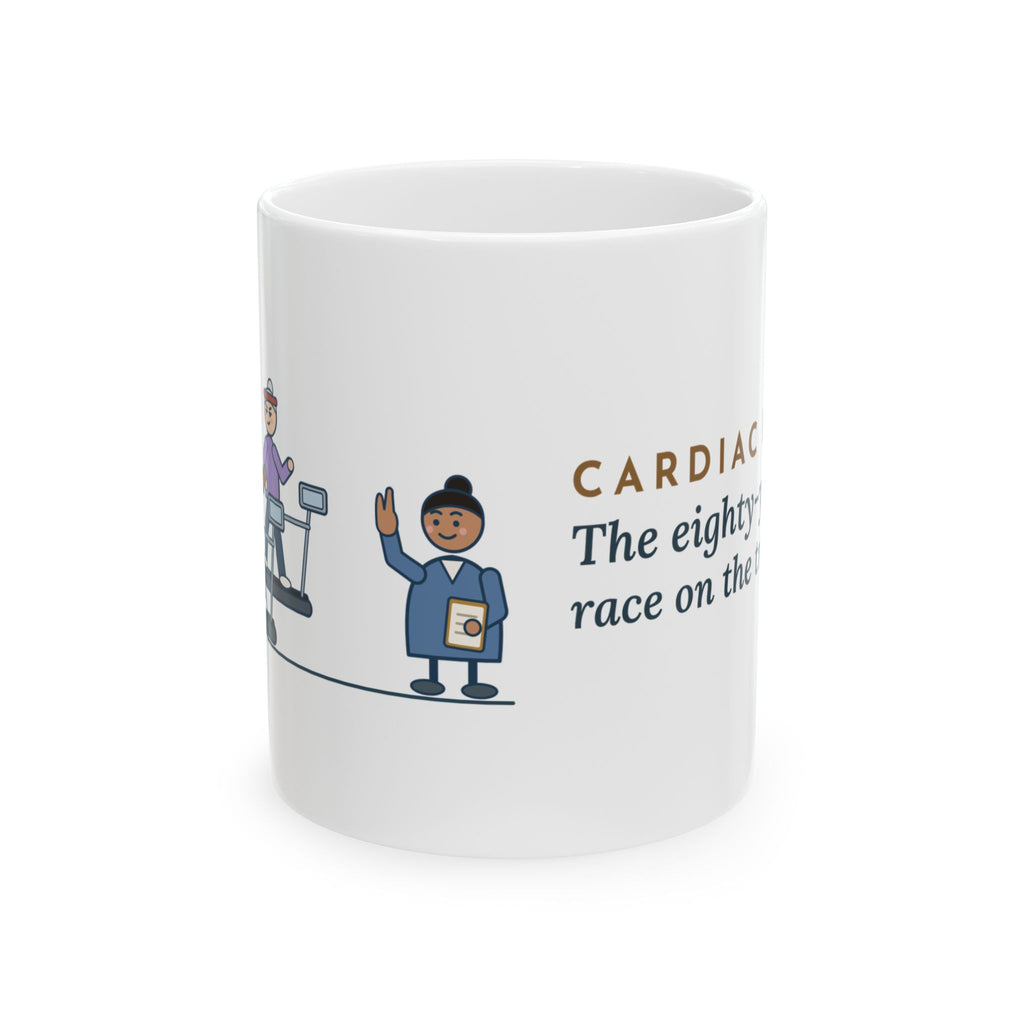 Cardiac Rehab Nurse Coffee Mug - The Eighty-Year-Olds Race