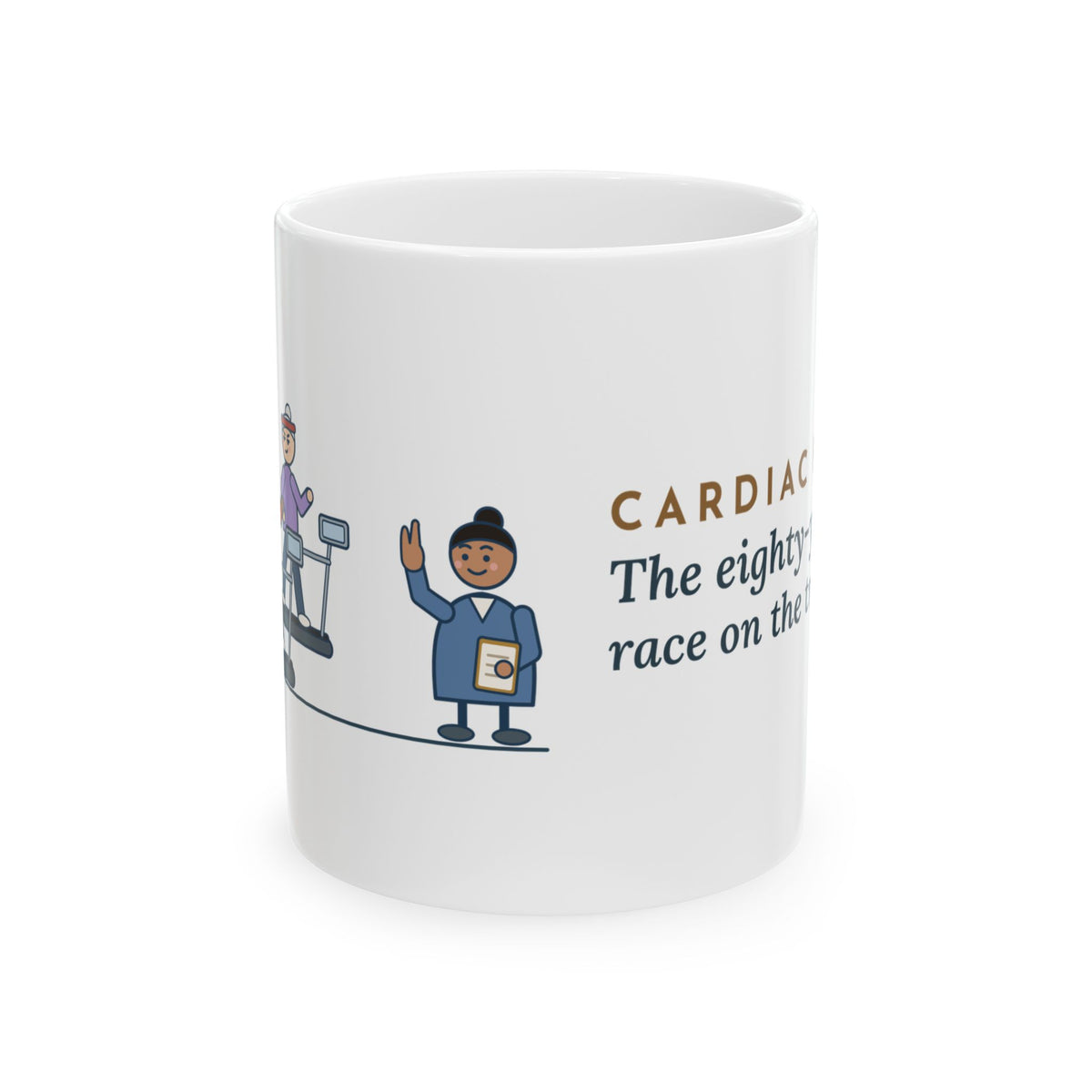 Cardiac Rehab Nurse Coffee Mug - The Eighty-Year-Olds Race