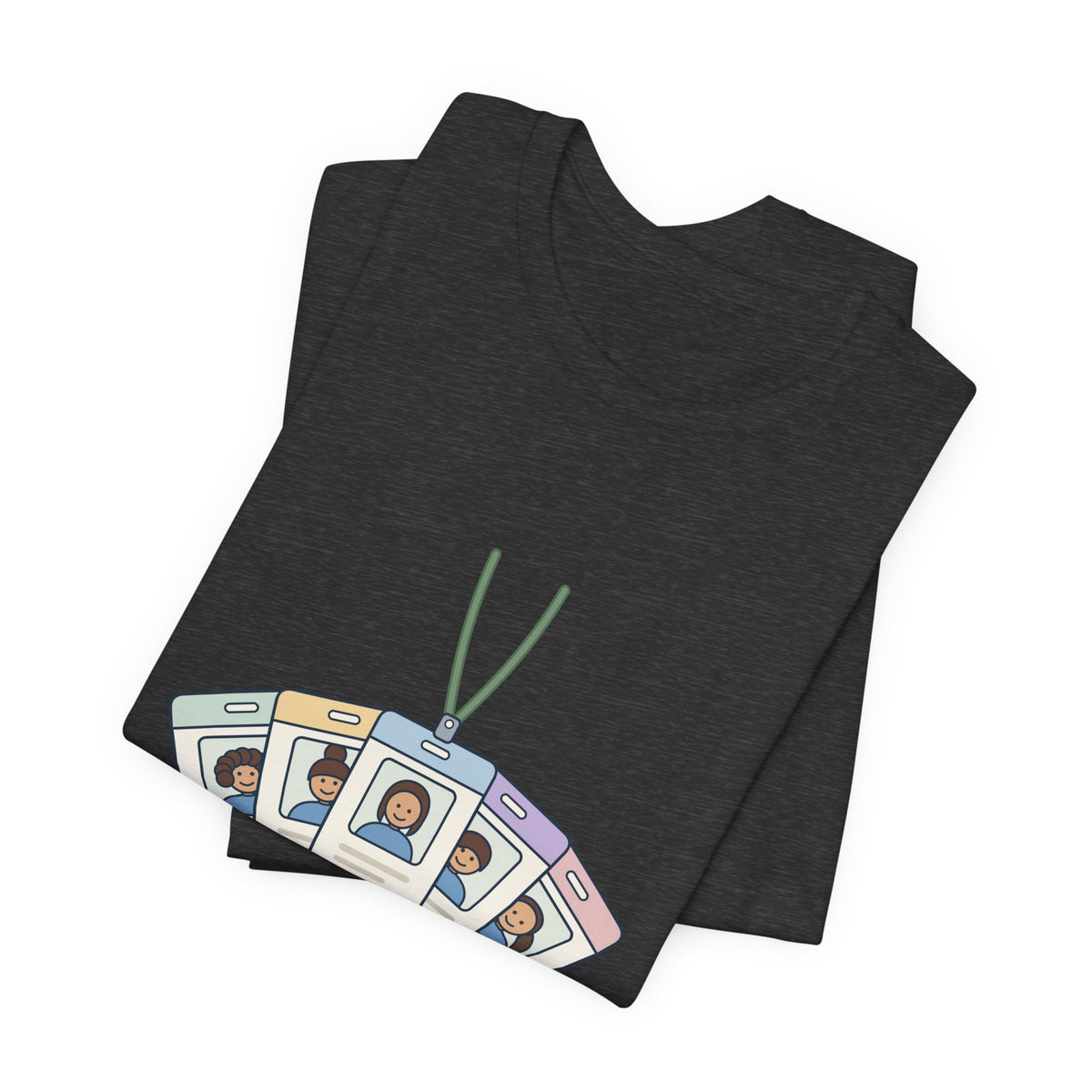 Travel Nurse T-Shirt - Different Badge Photo Every Thirteen Weeks Tee