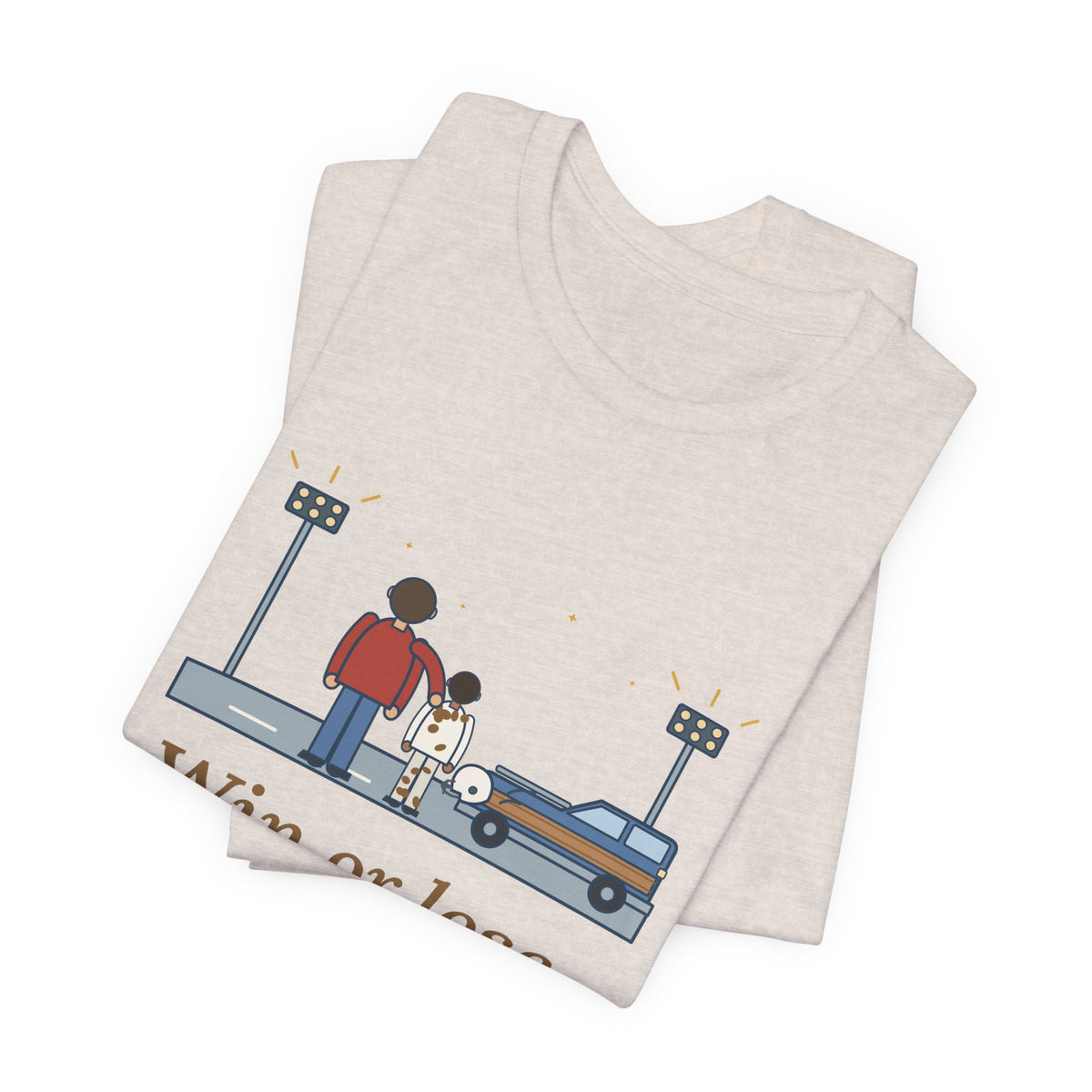 Win or Lose, We Ride Home Together T-Shirt, Football Quote Tee with Friday Night Ride Home