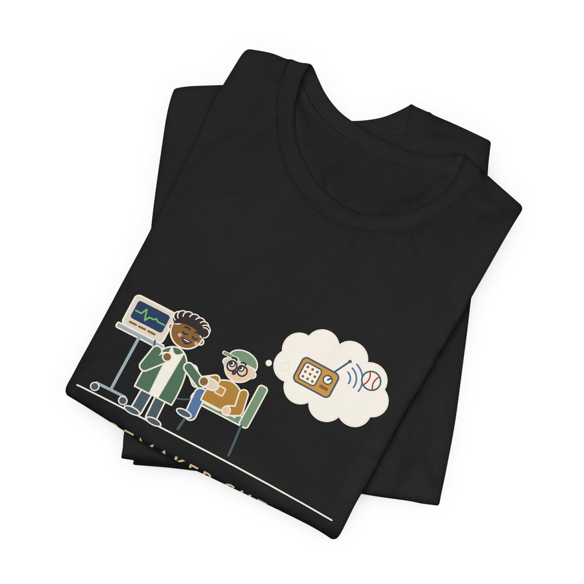 Cardiac Device Clinic Nurse T-Shirt - Pacemaker Check, Does It Get the Ballgame Funny Nurse Tee