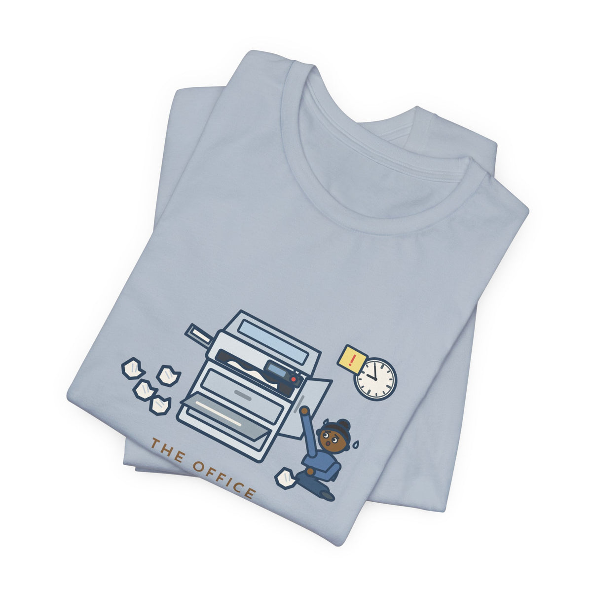 Funny Office T-Shirt, The Copier Worked Fine All Month, Jammed the Morning of the Deadline, Copy Room Tee