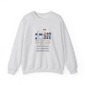 New Year's Day Sweatshirt, Grandma Stood at the Stove Until Everyone Ate a Spoonful of Peas for Luck, Funny Southern Kitchen Crewneck