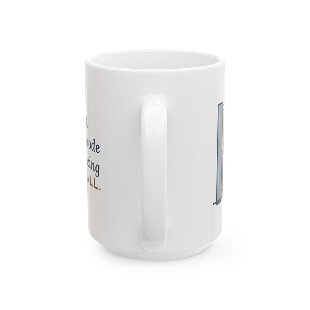 Large 15oz Sociology Teacher Mug - Elevator Norms Experiment Social Studies Teacher Gift