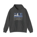 American Shorthair Hoodie - Silver Tabby Cat Brought Me a Moth at 2 a.m.