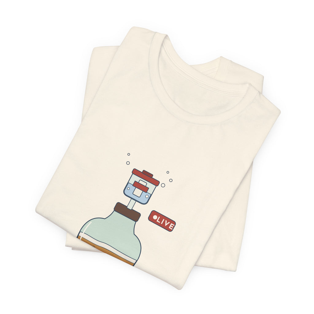 Homebrewing T-Shirt - Currently Watching the Airlock Funny Homebrewer Tee