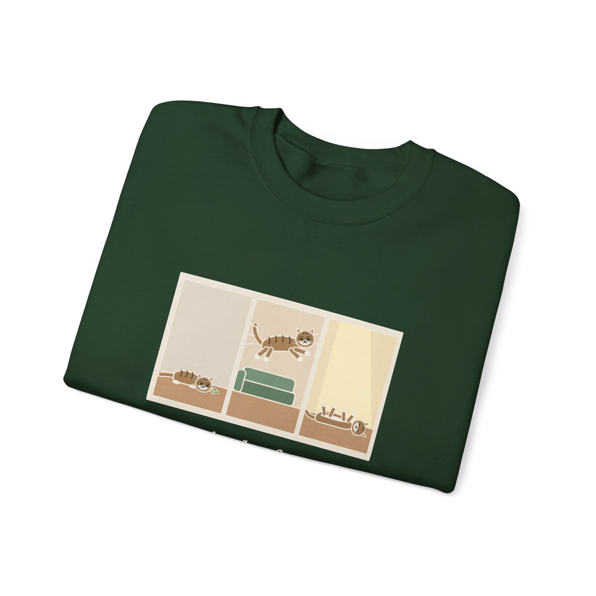 Catnip Sweatshirt, One Pinch, Three Minutes of Chaos, a Four-Hour Nap, Funny Three Panels Crewneck