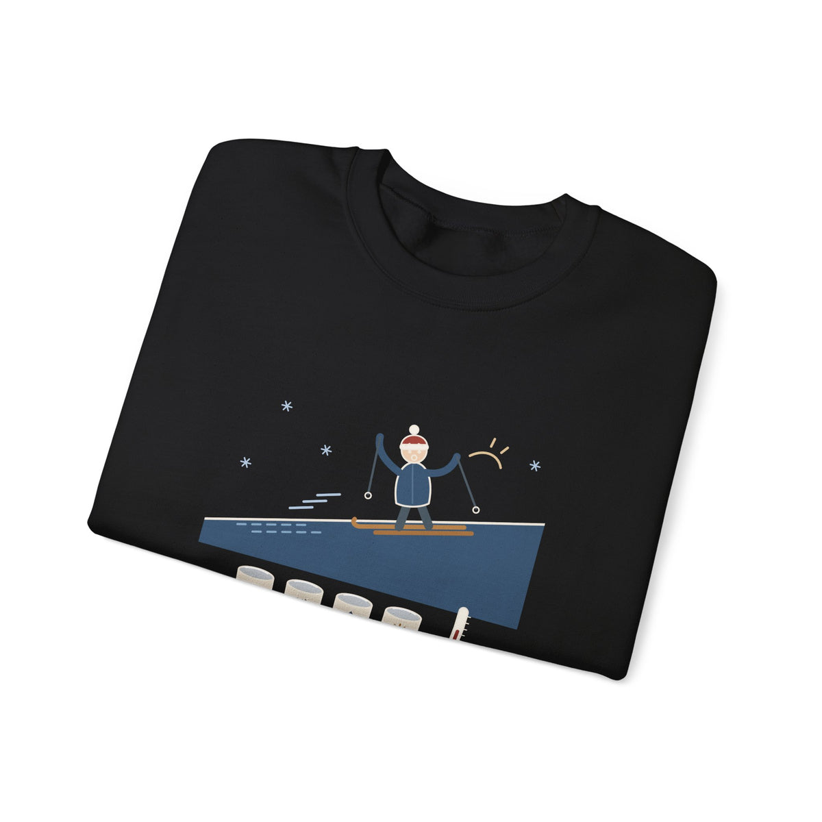 Cross-Country Ski Crewneck Sweatshirt - I Guessed the Wax Wrong. Nordic Skier Apres Gift