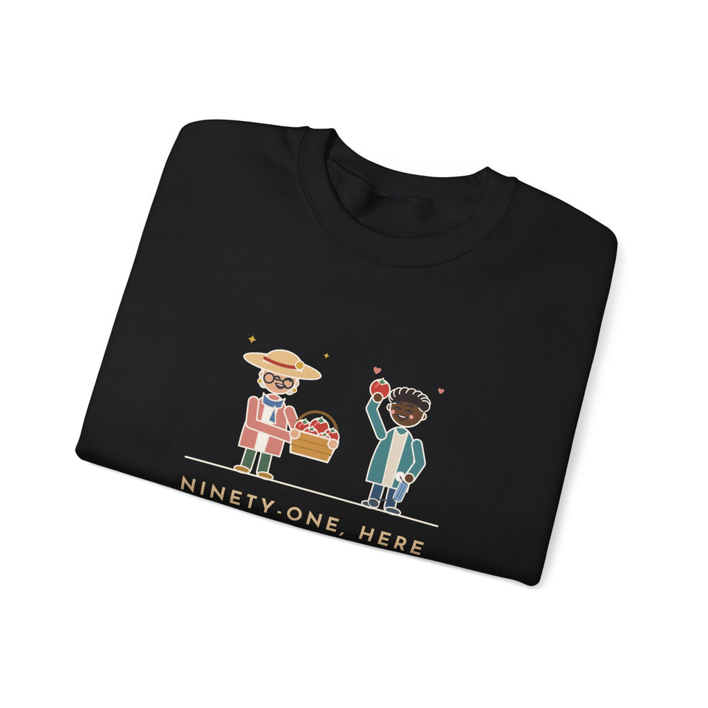 Geriatric Primary Care Nurse Crewneck Sweatshirt - Checkup Day Garden Tomatoes Gift