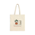 Houseplant Tote Bag - Last Year's Poinsettia Survived. It Just Won't Turn Red. Plant Shop Bag