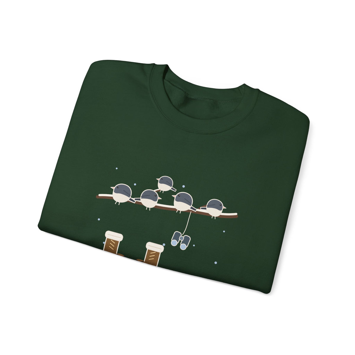 Winter Birders Crewneck Sweatshirt - Counting Juncos Until My Toes File a Complaint
