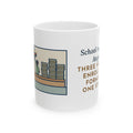School Registrar Mug, August, Three Hundred Enrollment Forms and One Stapler, Funny Coffee Mug 11oz