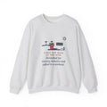Gym Sweatshirt, First Day Back, Stretched for Twenty Minutes and Called It a Workout, Funny Mat Session Crewneck