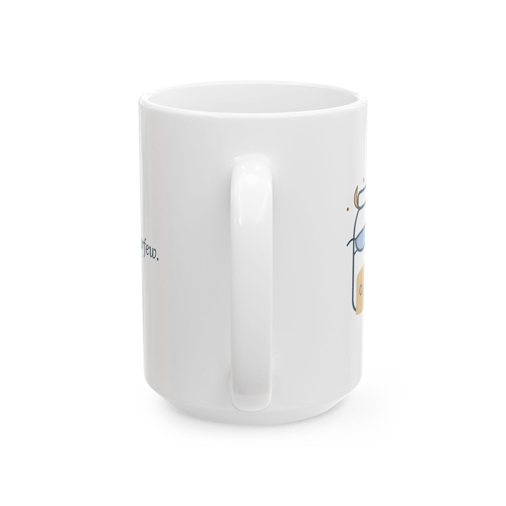 Large 15oz Sourdough Starter Mug - My Starter Has a Curfew Funny Baker Coffee Mug