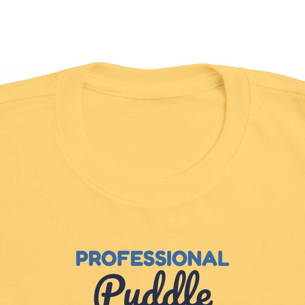 Professional Puddle Jumper Toddler T-Shirt, Rainy Day Kid Tee