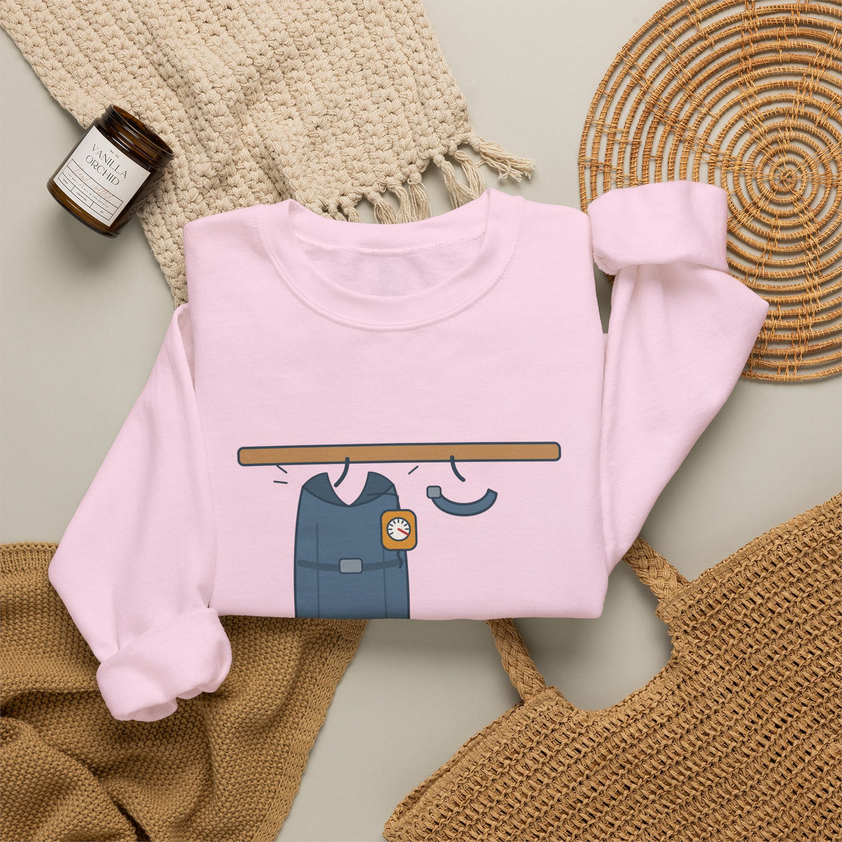 Interventional Radiology Nurse Sweatshirt - Work Apron: Fifteen Pounds of Lead, IR Nurse Crewneck