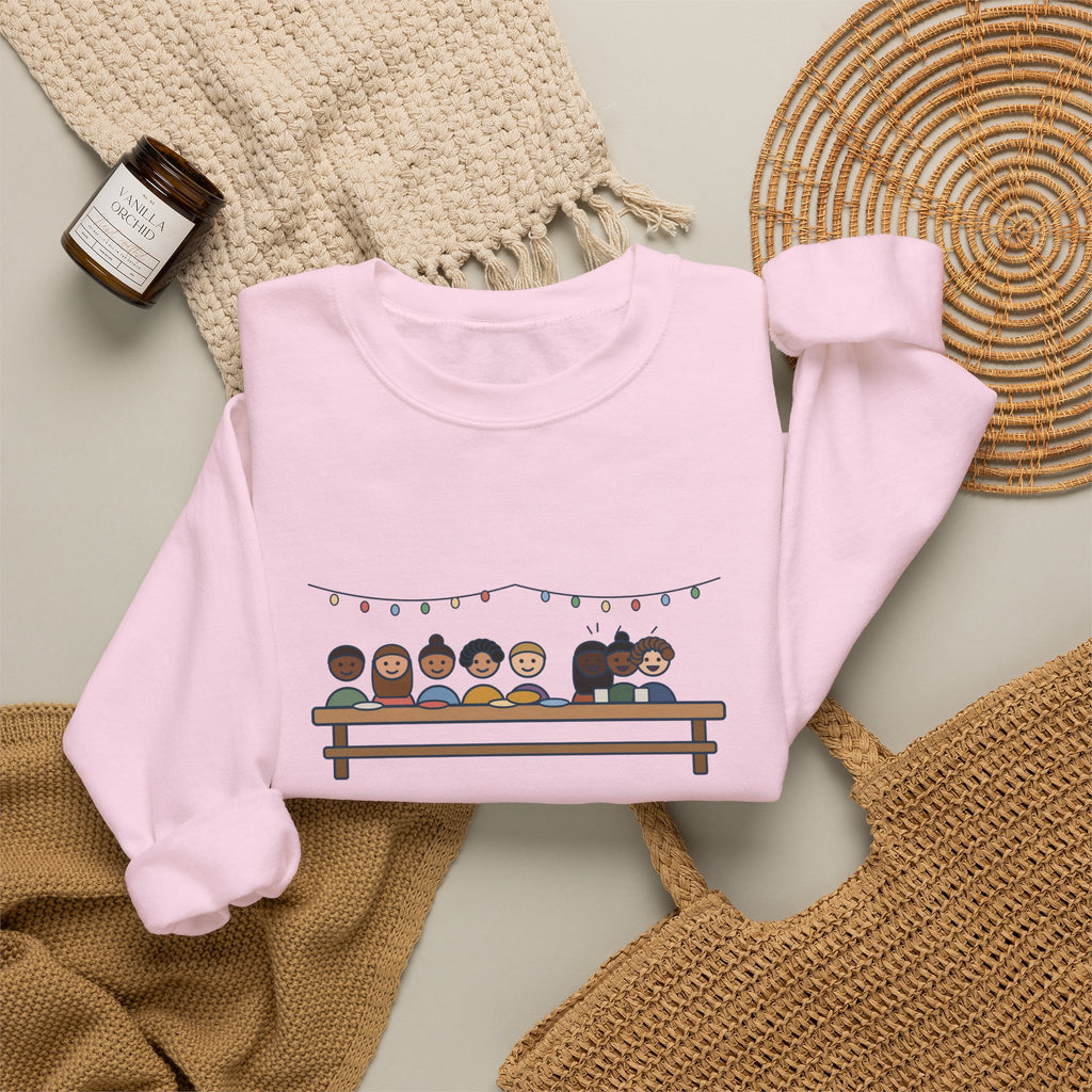 Love All, Trust a Few, Do Wrong to None Sweatshirt, Wisdom Shakespeare Quote Crewneck with Neighborhood Picnic