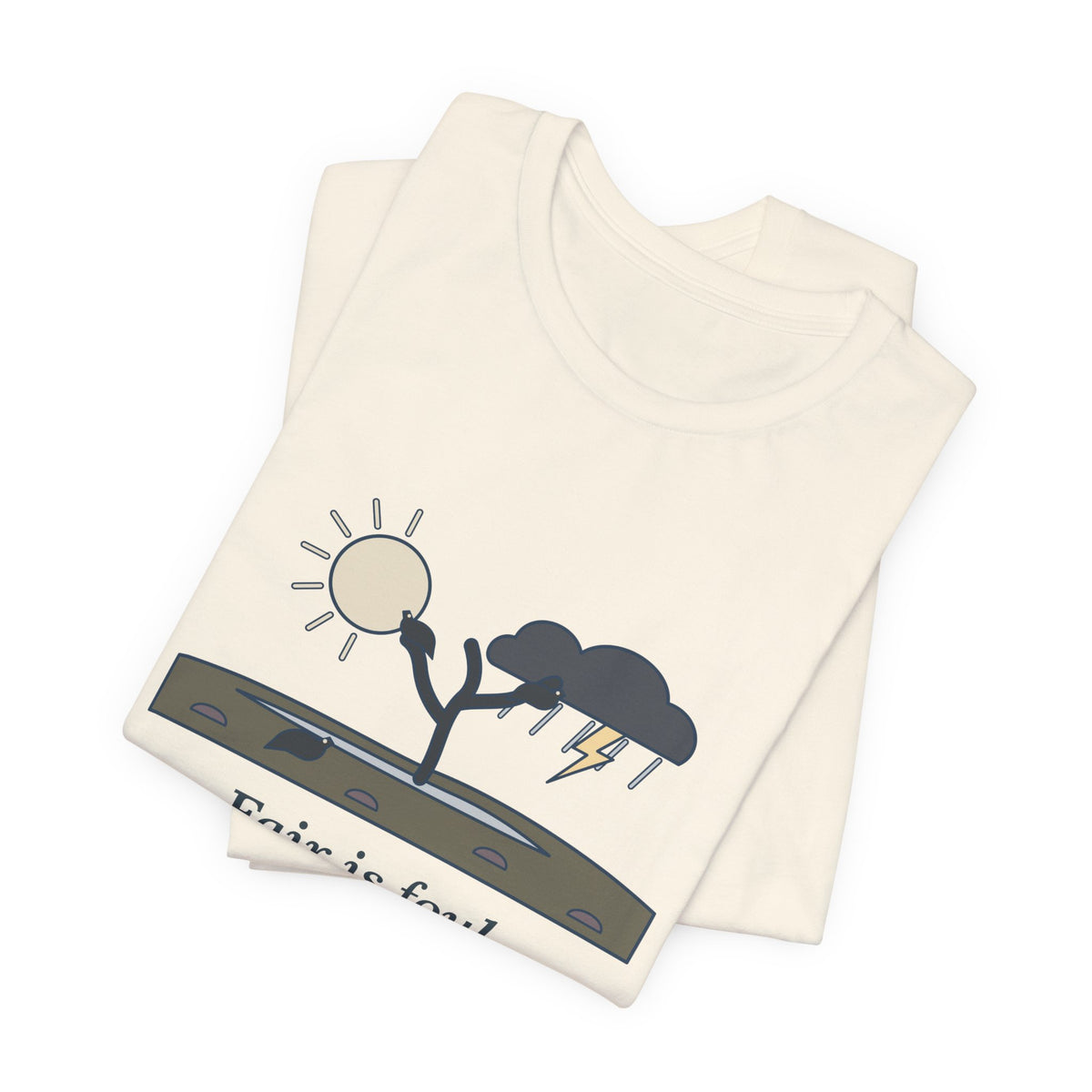 Shakespeare Quote T-Shirt, Fair Is Foul and Foul Is Fair, Gothic Twisted Heath Tree Tee