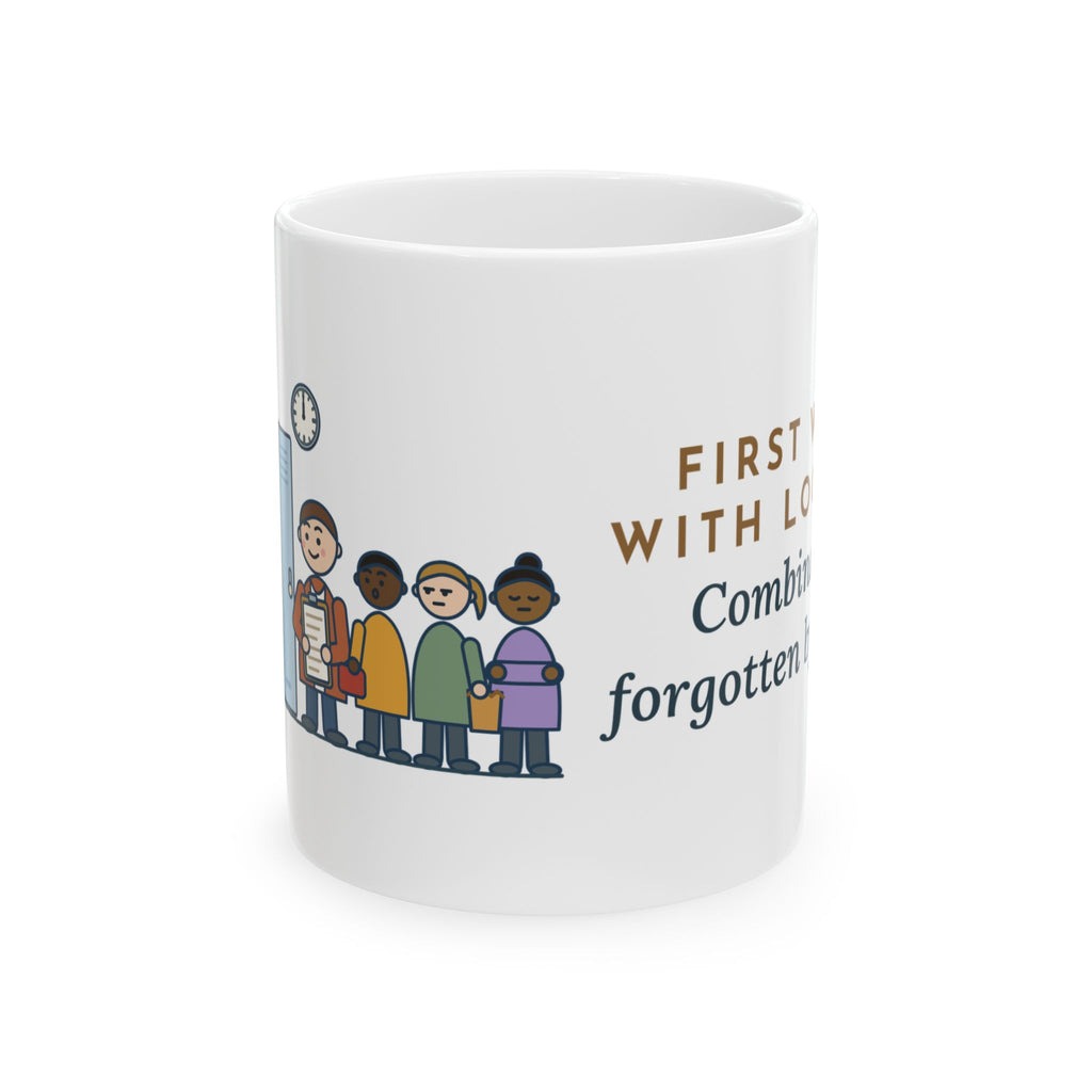 6th Grade Teacher Coffee Mug - First Week With Lockers