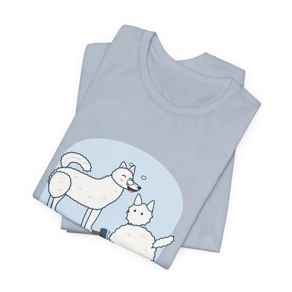 Samoyed T-Shirt - Enough Fluff for a Second Samoyed. Funny Sammy Owner Tee