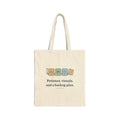 Special Education Teacher Tote Bag - Patience, Visuals, and a Backup Plan. SpEd Classroom Tote