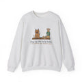 Cairn Terrier Crewneck Sweatshirt - Tulip Bulbs Dug Up an Hour After Planting Gardener Gift