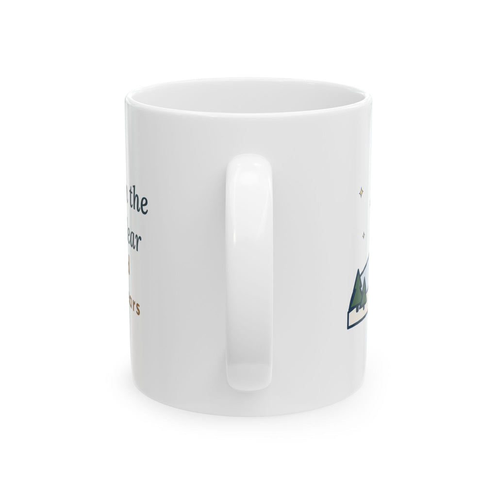 Sears Quote Mug, It Came Upon the Midnight Clear, Christmas Clear Midnight Coffee Mug 11oz