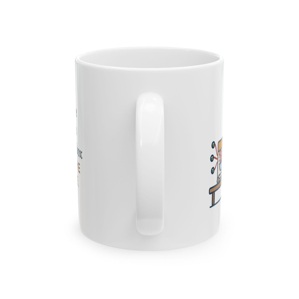 Latin Teacher Mug - Found Three Latin Roots on the Cereal Box Before the Bus Came 11oz Mug