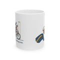 Road Cycling Coffee Mug - Stop Half-Wheeling Me. Cyclist Gift Mug